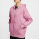 Nike (Nike) Sportswear Phoenix Fleece Fleece Frauen in Übergröße in voller Länge Reißverschlussplatte plus Fleece Hoodie DQ5759-699 m
