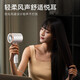 VTT hair dryer household negative ion hair care high-wind hair dryer campus silent portable high-speed high-power quick drying does not hurt hair growth send girlfriend birthday gift high version / white - comes with magnetic suction nozzle + drying cap gift box style