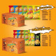 Yanjinpu Potato: Non-Fresh Potato Chips 6 Packs 192g Original Tomato Cucumber Barbecue Seaweed Spicy Puffed Food