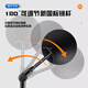 Yuhua Electric Bicycle Rear View Mirror TIle courte Miroir rond pliable Emma Véhicule électrique Miroir à 360 degrés Modification universelle