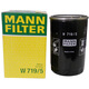 MANNFILTER oil filter oil filter element W719/5 Volkswagen Jetta Santana/China Junjie FSV/Haval H8H9