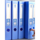 Box Jinyili Box A4 Box A4 Scover Caja de datos de plástico engrosado Bolsa de almacenamiento Caja de almacenamiento de almacenamiento de contabilidad Documento Caja de clasificación 1086/1087/1098/1089 1098 Box de archivo 75 mm Azule