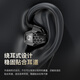 Bamboo Forest Bird Kirin ZG1 E-Sports Headset Wired In-Ear Mobile Phone and Computer Suitable for Gaming with Mic HIFI Sound Quality Listening Earplugs Listening to Sound Positioning FPS E-Sports CS Delta Chicken 3.5mm Version Dark Night Black (No LED Light)