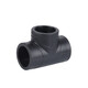 Jinniu Pipe Industry PE Butt Equal Diameter Tee Standard Size Ratio SDR11 Specifications 75mm Black 75mm PE