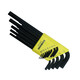 BONDHUS United States Borton Allen Wrench Set Public Imperial Extended Ball Head Screwdriver Imported Hardware Tools Six Square Pot 12137 (0.05-3/8) Imperial Flat Head 13-Piece Set