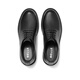 Belle commuter business leather shoes men's formal shoes spring and summer lace-up heightening youth leather shoes A1208CM3 black 42