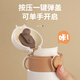 Snoopy Children's Thermos Cup 316 из нержавеющей стали мужской и женской школы для учащихся водяной чашка на открытом воздухе Портативная ручка чашка для детского сада детская чашка с большим мощностью 500 мл 7031 Космический синий