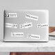 Homework correction stickers reward stickers for teachers to correct comments with personalized comments for primary school students and praise emoticons for teachers. Homework correction comment stickers [Random 723 stickers] black