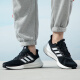 ADIDAS Running Shoes Shoes Men's Summer Cushioning, Anti-Slip Light y cómodos zapatos deportivos Mesh Avistables zapatos informales de alto contenido IF4839/Negro/Blanco 41