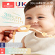 Kechao baby teether anti-lost chain rope pacifier chain clip baby silicone anti-lost chain molar chewing toy 1 pack nano silver model + child-free teether 39cm safety length double buckle