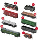 Retro Steam Train Toy with Track Simulation Stationnement de rail à grande vitesse