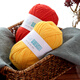 
4-strand milk cotton hand-woven yarn DIY material wrap yarn ball wholesale yarn ball 04# light purple-sold 12358