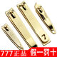 韩国进口777指甲刀家用成人斜口指甲钳男士专用女大号指甲剪套装 671G【幸运中号金色】