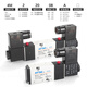 亚德客（AIRTAC）亚德客气动贴面板式电磁阀4M210-08 310-10 24V 220V换向控制气阀 4M12006B