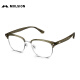 MOLSION Mosen glasses Xiao Zhan same style eyebrow line half frame myopia mirror frame MJ6195