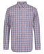 IZOD Boys Long Sleeve Plaid Shirt Casual Versatile Pocket Flamingo/Picnic Plaid 18-20