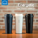 Lock Lock (LOCK/LOCK) thermos cup 316 stainless steel portable high-value large capacity coffee cup for students, men and women water cup new style [bounce cover] white 550ml