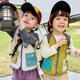 Dudu family baby vest autumn style fashionable boy vest autumn clothing trendy children's vest fashion girl children's clothing yellow green 110