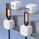 Costin Magnetic Cable Storage Mobile Phone Kabel Ladekabel Fixer Desktop kostenlos löchern-freie Drahtschnalle Selbstkleber Magnetkabelspeicher [schwarze 3 Pakete]