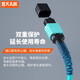 Fhtcen fenghuo tiancheng mpo-lc faser jumper 10 gigabit multimode 8/12/24 core om3/om4 weiblich b Polarität niedrig rauch halogenfreie kompatible mtp optische Modul 8 Core OM3-3 Meter