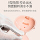 
Rikang (rikang) a pot of three mouth baby learning cup children's straw cup duckbill cup baby drinking water cup straight cup 240ml240mL B1049 blue pot two suction heads