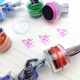 Ultraman Seal Zero Teacher Encouragement Reward Praise Medal Stamp Cute Children's Baby Toy Set [6 pcs] Ultraman Complete Set 1 each (free 1 stamp ink)