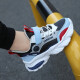 Huilirui Sneakers para niños para niños Nuevos zapatos casuales de malla transpirable para los zapatos para correr con el suelo suave y anti-deslizamiento de los niños en medio