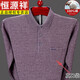 
Hengyuanxiang high-end pure cotton long sleeve breathable T-shirt for men's spring and autumn thin POLO clothes middle-aged and elderly father's real pocket top 9902 green 165 suggestions 100-120Jin [Jin equals 0.5 kg] M