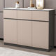 Armoire à parhabie en bois massif beixun armoire murale intégrée de style nouveau de style salon de rangement de roches armoire de rangement de dalle de pierre [étalons de luxe légers de luxe] 120 * 40 * 90