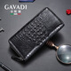 Kavati Gavadi Crocodile Leather Willet para hombres Long Genuine Leather 2024 Nuevo capacidad de billetera de billetera de múltiples tarjetas de múltiples tarjetas.