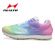 Avierte zapatos de prueba física para correr para el examen de ingreso de la escuela secundaria zapatos deportivos para hombres y mujeres estudiantes de atletismo examen físico de larga distancia entrenamiento de salto de longitud 699s+negro 44
