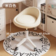 Millennium Washington Makeup Chair Girls' Bedroom Stool Makeup Stool Cream Style Manicure Chair 2025 New Dresser Stool Beautiful White