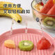 Yuexinke Disposable Fruit Fork New Canned Portable Storage Transparent Small Fork Special for Household Cake Dessert Picks New Panda Canned 400 Pieces