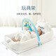 
Sweeby (Sweeby) crib mid-bed newborn baby mobile bed portable anti-pressure and anti-shock sleeping artifact bionic bed steamer selection version 丨Coconut brown mattress + toy stand + mosquito net