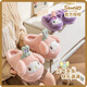 Hello Kitty Girls' Cotton Slippers Winter Children's Indoor Home Shoes Children's Warm Parent-child Slippers Kurome Purple Size 33/34