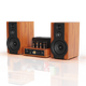 Shanshui National Subsidy S920 Audiophile Tube Amplifier HIFI Computer Mobile TV Bluetooth Audio Home Theater M980CD Combination Three-Way Speaker S920- New Version Upgraded Tube Amplifier Audiophile