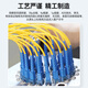 UPLIAN-Telekommunikationsgrade Single-Mode-Faser-Jumper LC-LC Dual-Core-Duplex 3M5M Pigtzig kleiner Quadrat-zu-Meter-FC/SC/ST Gigabit 10 Gigabit Faser Kabel Home Extension Kabel Single-Mode-Dual-Core-FC-ST 5m