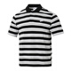 
Nike (NIKE) T-shirt men's tops New autumn casual lapel breathable cotton polo shirt sportswear short-sleeved FN3897-010/all cotton/black and white stripes M (170/88A)