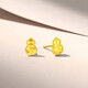 Trendy Acer Gourd Pure Gold 5G gold earrings, light luxury and high-end, give your girlfriend a birthday gift. Priced. One pair is about 0.95g.