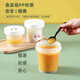 Soup bucket, porridge bucket, Laba porridge packaging box, disposable soup bowl, porridge cup, soup box, breakfast lunch box, drink, high temperature resistant, 500ml, 20 sets