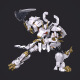 Xiaoluban Pacific Rim Mech Building Block Deformation Robot Modelo de ensamblaje Compatible con LEGO Boy Day's Toy Regalo de juguete White Slot Mech [679 Gránulos]
