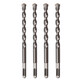 
Impact drill WU388 electric hammer drill bit round handle SDS square handle concrete punch round handle 12350 wall drill bit