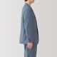Muji Herrenjacke Herrenjacke Frühherbst im Herbststil Herrenanzug kleiner Anzug ad0uva4s geräuchert blau l 175/100a