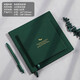 Simple square notebook notebook, high-value ins style horizontal line postgraduate entrance examination notepad manual manual for female college students, special excerpt reading diary creative custom square 12004/small peach powder