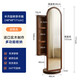 Ruifan Nordic solid wood dressing mirror living room rotating full-body mirror floor-standing home mirror bedroom storage makeup fitting mirror