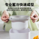 美膳雅冰淇淋机家用小型全自动意式gelato冰激凌机制冰雪糕机 冰沙白冰淇淋机