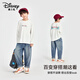 Disney Boys Jeans Spring Children's Coumter Color Line Broidered Casual Casualsers Might Kilds's Fashionable and Eleging Boys Children's Clothes Trend de Denim Bleu 110 cm