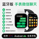 伟创戴【官方补贴】iWatch华强北s10智能手表mini顶配蓝牙通话运动手环心率防水安卓苹果机适用 星夜黑【官网1:1-微信回复-接打电话-双支付】 46mm