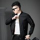 Aoshengte Light Luxury Herren -Freizeitjacke trendy und gutaussehend 2025 Neue Spring Baseball Jacke Herren Spring Top 9227# Black XL 52/175