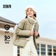 Semir Semir down jacket women's new Chinese style imitation rabbit fur collar short warm jacket 24 winter new style 109724113017